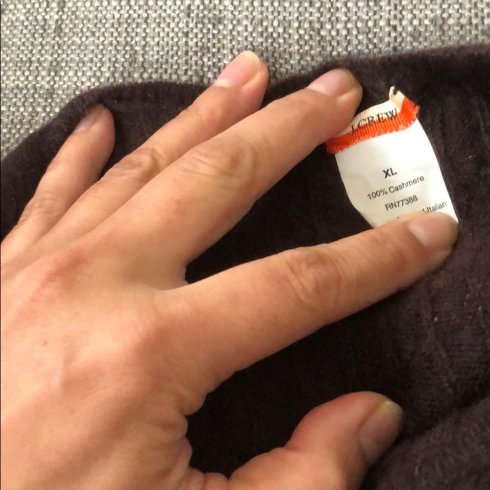 Factory J. Crew Cashmere Sweater. Slight pilling.